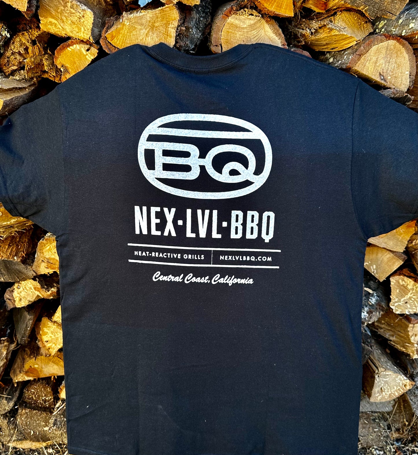 Men's black Nex Lvl BBQ Tshirt